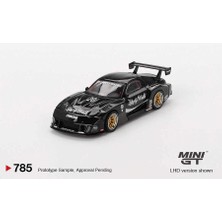 Mini Gt 1/64 Mazda Rx-7 Lb-Super Silhouette Liberty Walk Black MGT00785