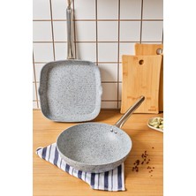 Biogranit Nare Wok - Grill Set Blue