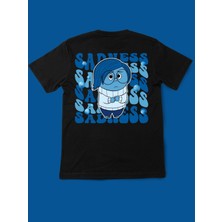 Ters Yüz Kids Ön Arka Baskılı T-Shirt