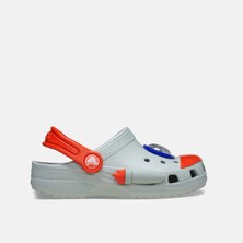 Crocs Classic Rocket Erkek Çocuk Ship Gri Terlik 2025 İlkbahar - Yaz Silikon/Plastik Günlük Kullanım
