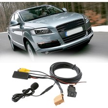Oddities 12 V Mmı 2g Araba Bluetooth Aux Kablosu Adaptörü Müzik Ses Mikrofon Q7 A6 A8 2006-2008 J523 Sadece Av1 Av2 Modu Için (Yurt Dışından)