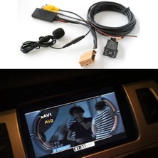 Oddities 12 V Mmı 2g Araba Bluetooth Aux Kablosu Adaptörü Müzik Ses Mikrofon Q7 A6 A8 2006-2008 J523 Sadece Av1 Av2 Modu Için (Yurt Dışından)