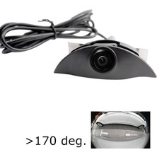 Oddities Araba Logosu Ön Görüş Kamerası Hd Gece Görüş Park Gömülü Kamera Volvo S40 S80 XC60 XC90 S40 C70 V40 V50 V60 (Yurt Dışından)