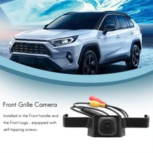 Oddities Ccd Araba Ön Izgara Kamera Ön Görünüm Park Logosu Kamera Gece Görüş Toyota Rav4 2020 Için (Yurt Dışından)