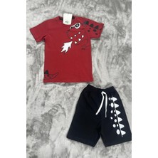 New Kids Dinozor Baskı Erkek Çocuk Takım