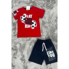 New Kids Play Like You Baskı Erkek Çocuk Takım