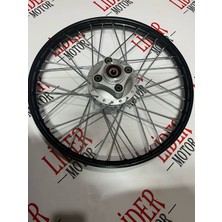 Lidermotor Cg 1.20 19 Arka Modifiye Jant Komple Siyah Boyalı