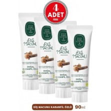 Eyüp Sabri Tuncer Doğal Karanfil Özlü Diş Macunu 90 ml x 4 Florür İçermeyen Bitkisel Aroma