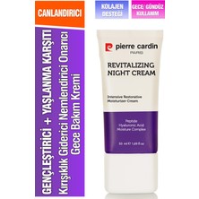 Pierre Cardin ,  ve  Giderici Nemlendiricili  Yoğun Gece Bakım Kremi 50 ml