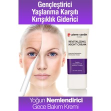 Pierre Cardin ,  ve  Giderici Nemlendiricili  Yoğun Gece Bakım Kremi 50 ml