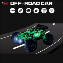 Nessiworld DS-1258A Uzaktan Kumandalı Full Fonksiyon 2.4g 1:18 Şarjlı High Off Road Araba