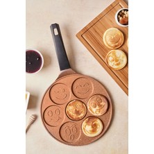 Smile Kahve Pankek Tavası 26 cm