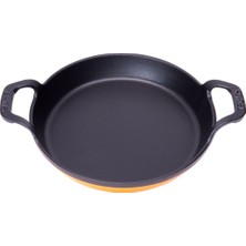 Turuncu Demir Döküm Sahan Tava 22 cm