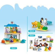 LEGO® DUPLO® 3’ü 1 Arada Vahşi Hayvan Aileleri 10446 - 2 Yaş & Üzeri Çocuklar için Eğitici Oyuncak Yapım Seti (92 Parça)