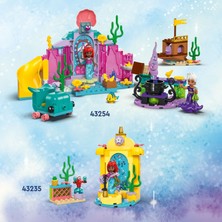 LEGO® │ Disney Princess Ariel'in Kristal Mağarası 43254 - 4 Yaş & Üzeri Çocuklar için Yaratıcı Oyuncak Yapım Seti (141 Parça)