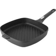Gem Gem 28 cm Döküm Grill Tava