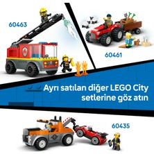 LEGO® City Sarı Tekerlekli İnşaat Yükleyicisi 60450 - 4 Yaş & Üzeri Çocuklar için Yaratıcı Oyuncak Yapım Seti (81 Parça)