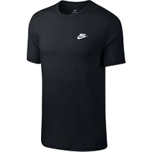 Nike M Nsw Club Tee Erkek Günlük Tişört AR4997-013 Siyah