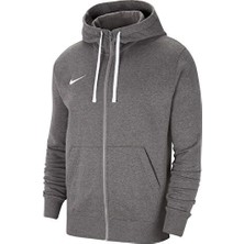 Nike M Nk Flc PARK20 Fz Hoodie Erkek Futbol Ceketi CW6887-071 Gri