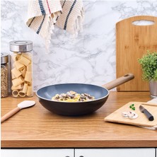 Eco Ceramic Wok Tava 28 cm