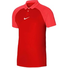 Nike Academy Pro Polo Üst S/s Erkek Futbol Polo Tişörtü DH9228-657 Kırmızı