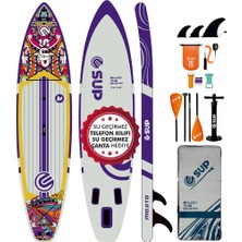 E Sup 350x81x15 Suplimanı Supboard Paddle Board Şişme Sörf Tahtası Tam Set 