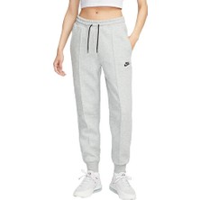 Nike W Nsw Tch Flc Mr Jggr Kadın Günlük Eşofman Altı FB8330-063 Gri