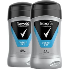 Rexona Men Motionsense Erkek Stick Deodorant Cobalt Dry 50 ml x 2