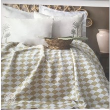 Apricitas Morocco Yatak Örtülü Pike  Set Çift Kişilik