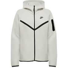 Nike Sportswear Tech Fleece Wındrunner Kadın Günlük Polar Ceket HV6747-110 Beyaz