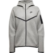 Nike Sportswear Tech Fleece Windrunner Kadın Günlük Polar Ceket HV6747-063 Gri