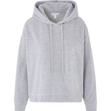 Kadife Kapüşonlu Süveter