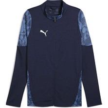 Puma teamcup training jacket erkek futbol antrenman ceketi 65916506 lacivert