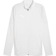 Puma teamcup training jacket erkek antrenman ceketi 65916504 beyaz