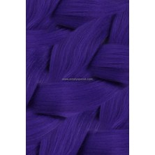 X-Pression Afrika Zenci Örgüsü ve Rasta İçin Sentetik Saç ORTA MOR #PURPLE2