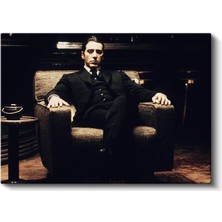 Tablofest The Godfather Michael Corleone Portresi Kanvas Tablo