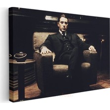 Tablofest The Godfather Michael Corleone Portresi Kanvas Tablo