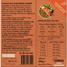 Kito Fresh Somon Etli Taze Köpek Yemeği