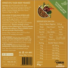 Fresh Hindi Etli Kedi Yemeği 85 gr