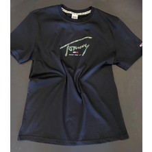 Erkek Bisiklet Yaka Slim Fit T-Shirt