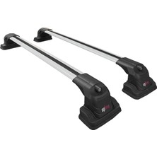 Mazda Cx-5 (Ke) 2012-2016 Arası ile Uyumlu Ace-3 Ara Atkı Tavan Barı Gri 2 Adet