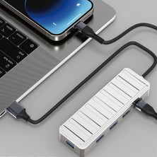 Boğazören USB Çoklayıcı+Görüntü Aktarım Desteği  4K Ultra Hd Çevirici+Usb Type-C Dönüştürücü((10 Mb/s-50 Mb/s