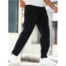Erkek Boyfriend Fit Denim Jean Kot Pantolon