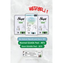 Ultra Hassas Günlük 32'li Uzun ve Normal 40'lı, Bio Natural Hijyenik Gece 18'li, Rosie Hediyeli