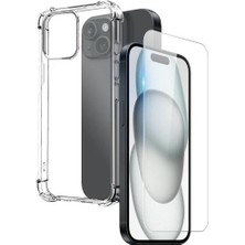 Teleplus Apple iPhone 14 Kılıf Darbe Korumalı Shockproof ve Ekran Koruyucu