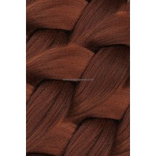 X-Pression Afrika Zenci Örgüsü ve Rasta İçin Sentetik Saç 165 GR KAHVE TONU #33