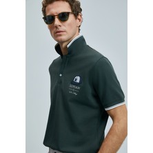 Lufian Sandor Smart Erkek Polo Tişört Siyah
