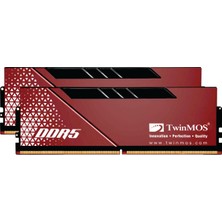 Twinmos Ddr5 64GB (2X32GB) 5600MHZ CL36  Ram Soğutuculu (TMD564GB56DK36VX)
