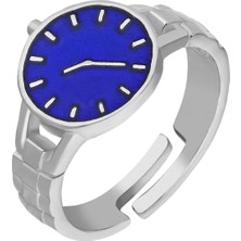 Saatli Yüzük 718868 Silver