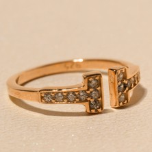 T Yüzük 718837 Rose